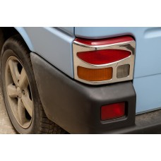 Хромированные Накладки на Задние Фонари (2 шт, Нержавейка) для Volkswagen T4 Caravelle/Multivan 1990-2003 гг