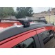 Поперечный багажник на интегрированые рейлинги WingBar (2 шт) Черный для Opel Mokka 2012-2021 гг