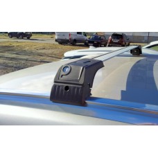 Перемички на вбудовані рейлінги під ключ Skybar V2 (2 шт) до 120 см, Сірі