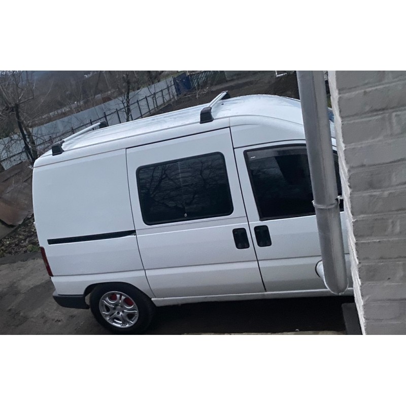 Перемички в штатні місця під ключ (2 шт) Чорний для Peugeot Expert 1995-2007 рр