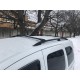 Перемички на рейлінги під ключ (2 шт) Чорний для Renault Kangoo 2008-2020 рр
