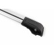Перемычки на рейлинги под ключ WingBar (2 шт) Серый для Renault Kangoo 2008-2020 гг