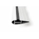 Перемычки на рейлинги под ключ WingBar (2 шт) Серый для Renault Kangoo 2008-2020 гг
