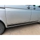 Накладки под ручки (нерж) Carmos - Турецкая сталь, 3 шт для Volkswagen T5 Transporter 2003-2010 гг