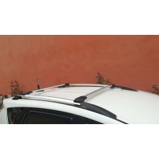 Перемычки на рейлинги под ключ WingBar (Турция, 2 шт) Серый для Toyota Rav 4 2013-2018 гг