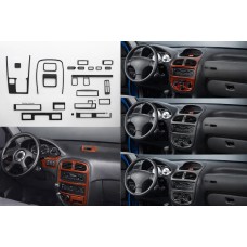 Накладки на панель (1994-1999) Алюміній для Kia Sportage рр