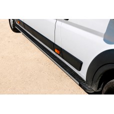 Боковые Подножки Maya (2 шт., Алюминий) Средняя База для Citroen Jumper 2007-2025 гг