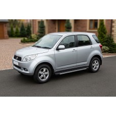 Бокові пороги Maya V1 (2 шт., алюміній) для Daihatsu Terios 2006-2017 рр
