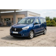 Боковые Подножки Maya V1 (2 шт., Алюминий) для Dacia Dokker 2013-2022 гг