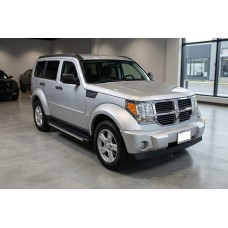 Боковые Подножки Maya V1 (2 шт., Алюминий) для Dodge Nitro 2006-2011 гг