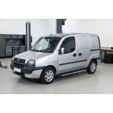 Боковые Подножки Maya V1 (2 шт., Алюминий) для Fiat Doblo I 2001-2005 гг