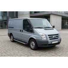 Боковые Подножки Maya (2 шт., Алюминий) L1 (короткая) для Ford Transit 2000–2014 гг