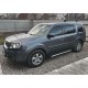 Бокові пороги Maya V1 (2 шт., алюміній) для Honda Pilot 2008-2015 рр