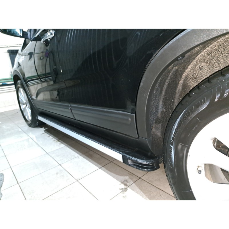 Бокові пороги Maya V1 (2 шт., алюміній) 2010-2013 для Kia Sorento XM рр