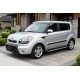 Боковые Подножки Maya V1 (2 шт., Алюминий) для Kia Soul I 2008-2013 гг