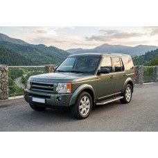 Бокові пороги Maya V1 (2 шт., алюміній) для Land Rover Discovery III 2004-2009 рр