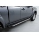 Боковые Подножки Maya V1 (2 шт., Алюминий) для Mazda BT-50 2007-2012 гг