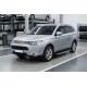 Боковые Подножки Maya V1 (2 шт., Алюминий) для Mitsubishi Outlander 2012-2021 гг