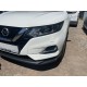 Накладки на противотуманки (2017-2025, нерж) Carmos - Турецька сталь для Nissan Qashqai рр