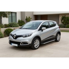 Боковые Подножки Maya V1 (2 шт., Алюминий) для Renault Captur 2013-2019 гг