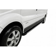 Боковые Подножки Maya (2 шт., Алюминий) Длинная База для Renault Trafic 2001–2015 гг