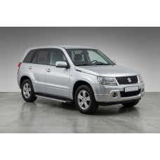 Боковые Подножки Maya V1 (2 шт., Алюминий) для Suzuki Grand Vitara 2005-2017 гг