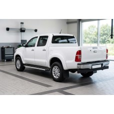 Боковые Подножки Maya V1 (2 шт., Алюминий) для Toyota Hilux 2006-2015 гг
