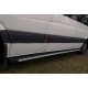 Бокові пороги Maya (2 шт., алюміній) Long/ExtraLong для Volkswagen Crafter 2006-2016 рр