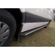 Бокові пороги Maya (2 шт., алюміній) Long/ExtraLong для Volkswagen Crafter 2006-2016 рр