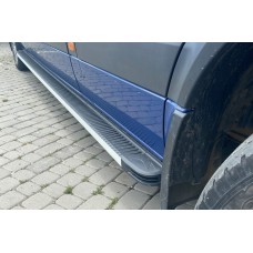 Боковые Подножки Maya (2 шт., Алюминий) Long/ExtraLong для Volkswagen Crafter 2006-2016 гг