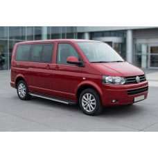 Боковые Подножки Maya (2 шт., Алюминий) Длинная База для Volkswagen T5 2010-2015 гг