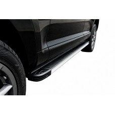 Боковые Подножки Maya V1 (2 шт., Алюминий) для Volkswagen Touareg 2002–2010 гг