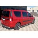 Бічні труби (2 шт., нерж.) 60 мм, голі труби для Dacia Logan MCV 2004-2014 рр