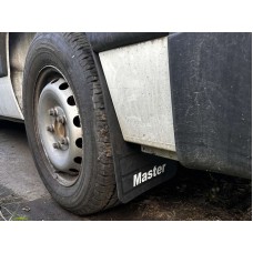 Бризковики Premium прямі (2 шт, гума) для Renault Master 1998-2010 рр