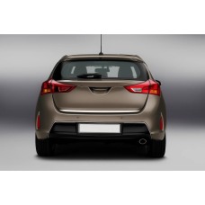 Кромка багажника (нерж) Carmos - Турецька сталь для Toyota Auris 2012-2018 рр