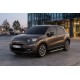 Боковые пороги RedLine V1 (2 шт., алюминий) для Fiat 500X 2014-2024 гг