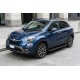 Боковые пороги Bosphorus Black (2 шт., алюминий) для Fiat 500X 2014-2024 гг