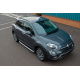 Бокові пороги Fullmond (2 шт., алюміній) для Fiat 500X 2014-2024 рр