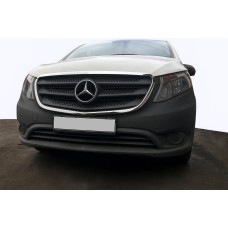 Окантовка решетки (2 шт., нержавейка) для Mercedes Vito/V-class W447 2014- гг