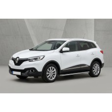 Бокові пороги Maydos V1 (2 шт., алюміній -2026 нерж) для Renault Kadjar 2015-2022 рр