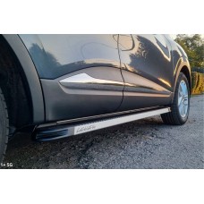 Бокові пороги Maya V1 (2 шт., алюміній) для Renault Kadjar 2015-2022 рр