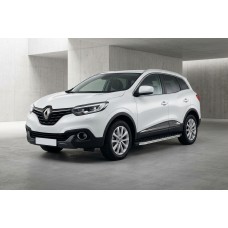 Бокові пороги BlackLine (2 шт., алюміній) для Renault Kadjar 2015-2022 рр