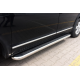 Боковые пороги Maydos V2 (2 шт., нерж) Только на короткую базу для Volkswagen T6
