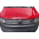 Накладки на решітку Хром 2015-2019 (4 шт, нерж) Carmos - Турецька сталь для Volkswagen T6 рр Накладки на решітку Хром 2015-2019 (4 шт, нерж) Carmos - Турецька сталь для Volkswagen T6 рр