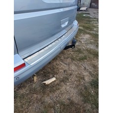 Накладка на задній бампер Omsa Глянець (1 двері, нерж) для Volkswagen T6