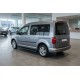 Боковые Подножки Allmond Black (2 шт., Алюминий) Макси База для Volkswagen Caddy 2015-2020 гг