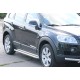 Боковые пороги Premium (2 шт., нерж.) Ø60 для Chevrolet Captiva 2006-2019 гг