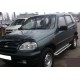 Бокові пороги Premium (2 шт., нерж) Ø60 для Chevrolet Niva