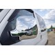 Накладки на Зеркала (2 шт., пластик) Carmos для Citroen Berlingo 1996-2008 гг