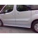 Боковые трубы (2 шт., нерж.) Ø70, с пластиковыми подставками для Citroen Berlingo 1996-2008 гг